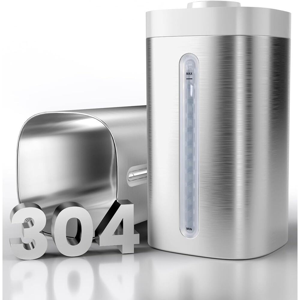 Jack & Rose Stainless Steel Humidifier, Easy To Clean, Dishwasher Safe, Cool